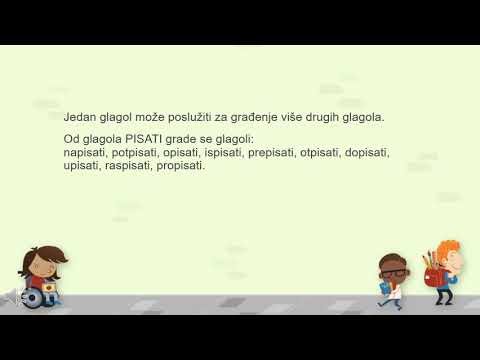 III razred osnovne škole - Građenje riječi