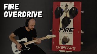 Video thumbnail for Fire Custom Shop Overdrive | Pedal Demo by Fabian Lopes