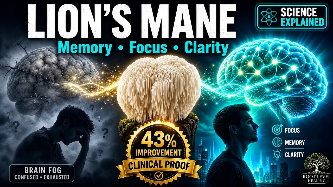 Lion's Mane Mushroom for Memory & Focus: The Science of Clearing Brain Fog | Cognitive Function Video