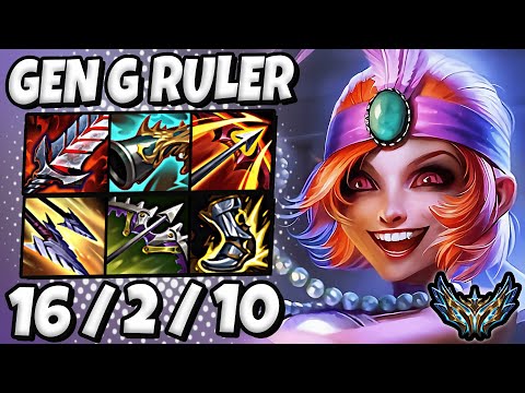 Jinx vs Corki ADC [ Gen.G Ruler ] Korea Challenger Patch 25.2 ✅
