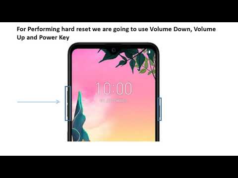 LG K50s hard reset