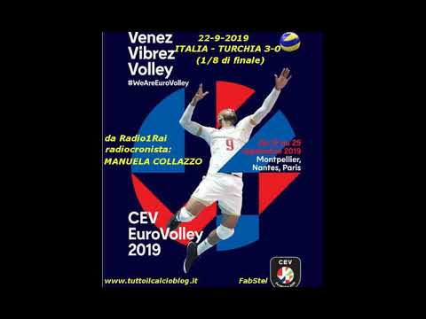 EuroVolley 2019 alla radio: Italia-Turchia 3-0