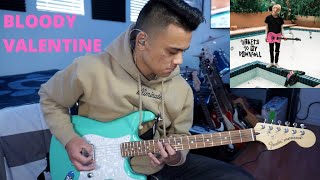 Video thumbnail for bloody valentine - machine gun kelly (guitar cover) by Jhon Solis