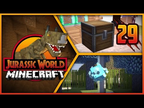 Minecraft Jurassic World - Episode 29 - MYSTERIOUS PERSON & MINING!