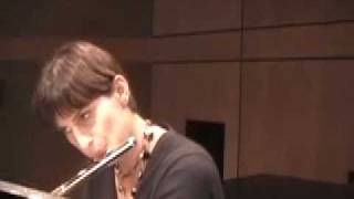 Nina Perlove, flute plays Winter Spirits by Katherine Hoover