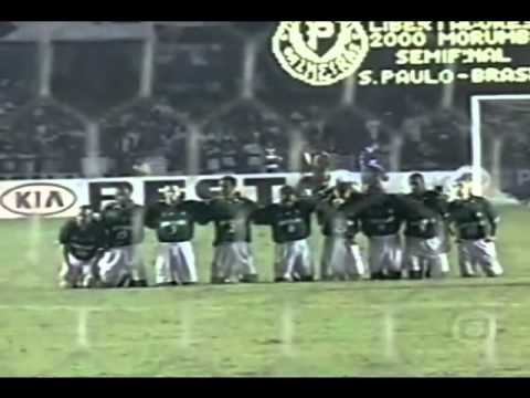 Palmeiras (5)3x2(4) Corinthians - Copa Libertadores 2000 - Gols e Pênaltis