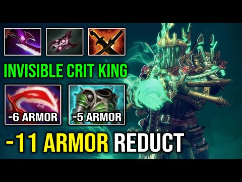Brutal -11 Armor Reduct Invisible Wraith King | Crazy Hit Like a Truck with Silver Edge Dota 2