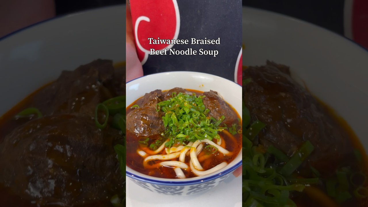 Taiwanese Braised Beef Noodles