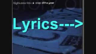 Big Blue Monkey (Story Of The Year) - Light Years Away - Lyrics