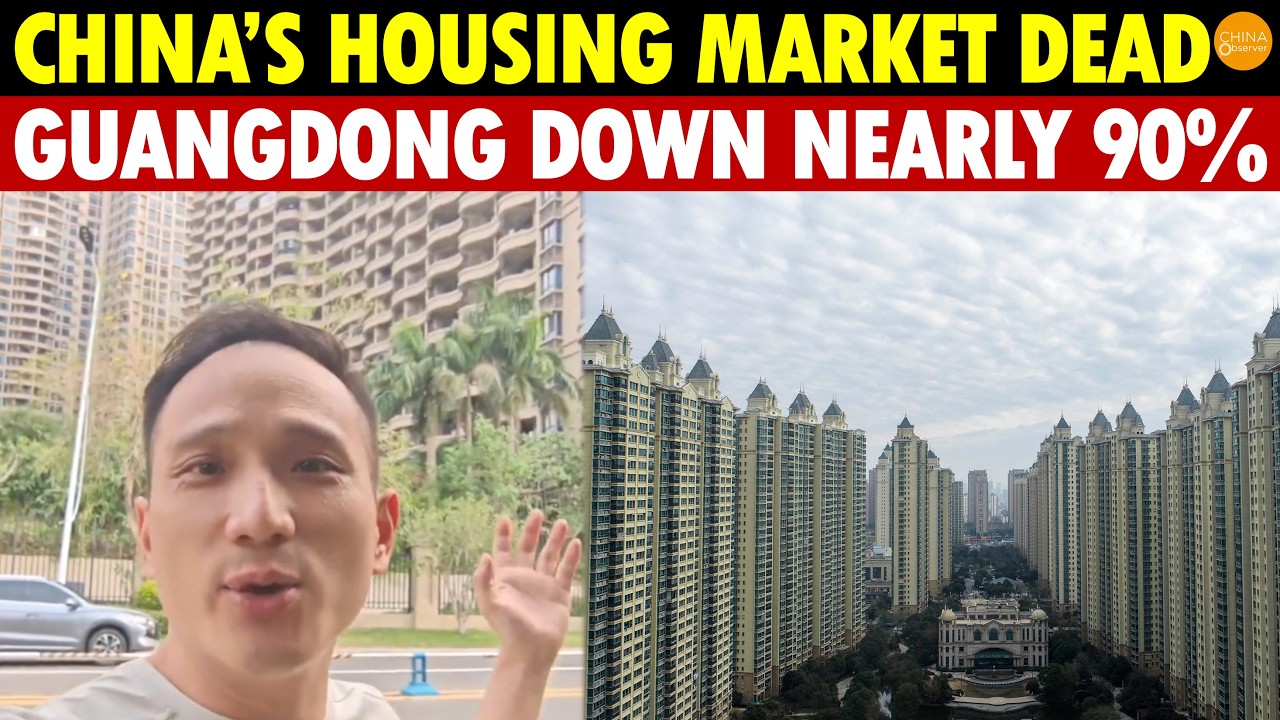 China’s Housing Market Is Done: Record Lows, Guangdong Down Nearly 90%, Shanghai Rich Dump Mansions