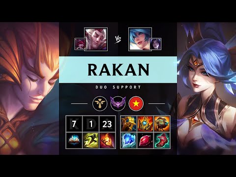 Rakan Support vs Sona - VN Master Patch 25.05