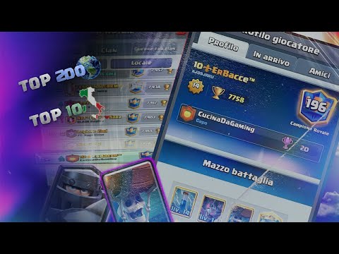INIZIA la SCALATA! TOP 10 in ITALIA e 200 al MONDO! UNA SETTIMANA a FINE STAGIONE - ClashRoyaleITA