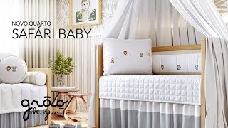 QUARTO DE BEBÊ SAFÁRI BABY  | GRÃO DE GENTE