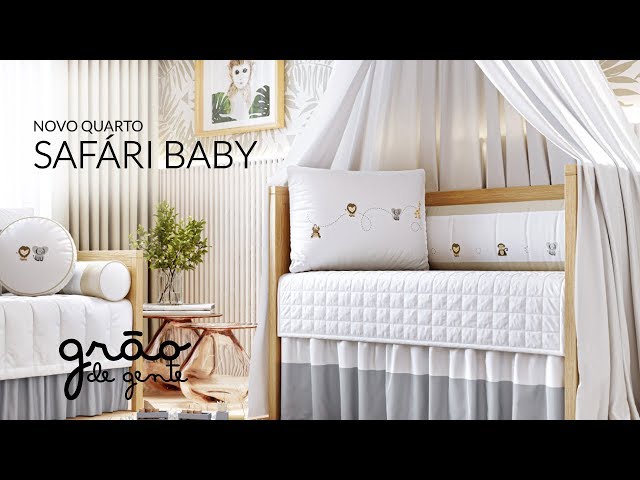 QUARTO DE BEBÊ SAFÁRI BABY  | GRÃO DE GENTE