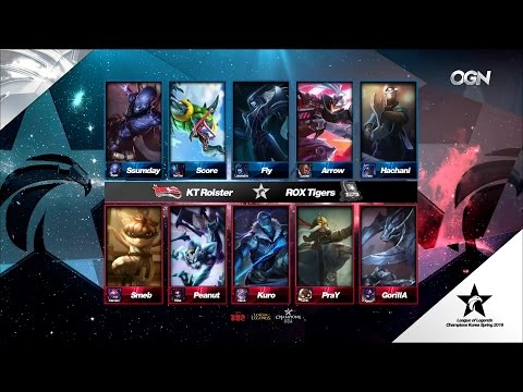 KT vs ROX Game 3 Highlights - KT ROLSTER vs ROX TIGERS - LCK Week 2 - SPRING 2016