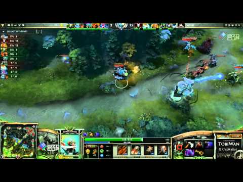 Team Empire vs Power Rangers Game 1   EIZO DOTA 2 Cup   TobiWan & Capitalist