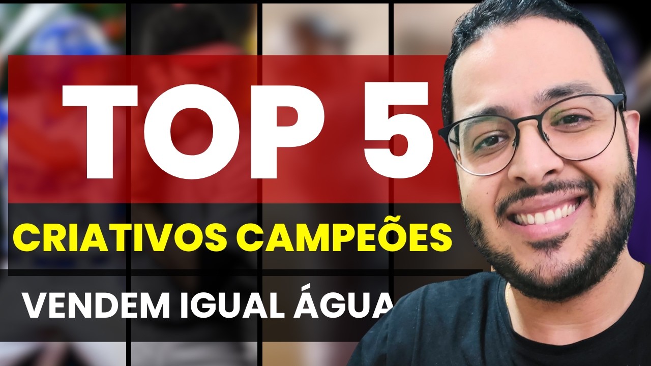 TOP 5 MODELOS DE CRIATIVOS QUE ESTÃO VENDENDO DEMAIS EM 2024 (COPIE E COLE)