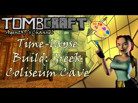 TRLE Building Time-lapse: Coliseum Cave Geometry