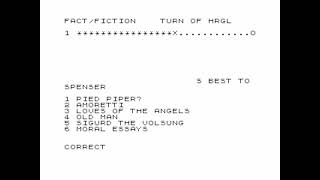 English Literature 2 (longplay) for the ZX81