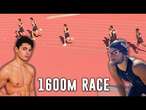 Ryan Garcia & Spencer Taylor go head to head in the 1600m race