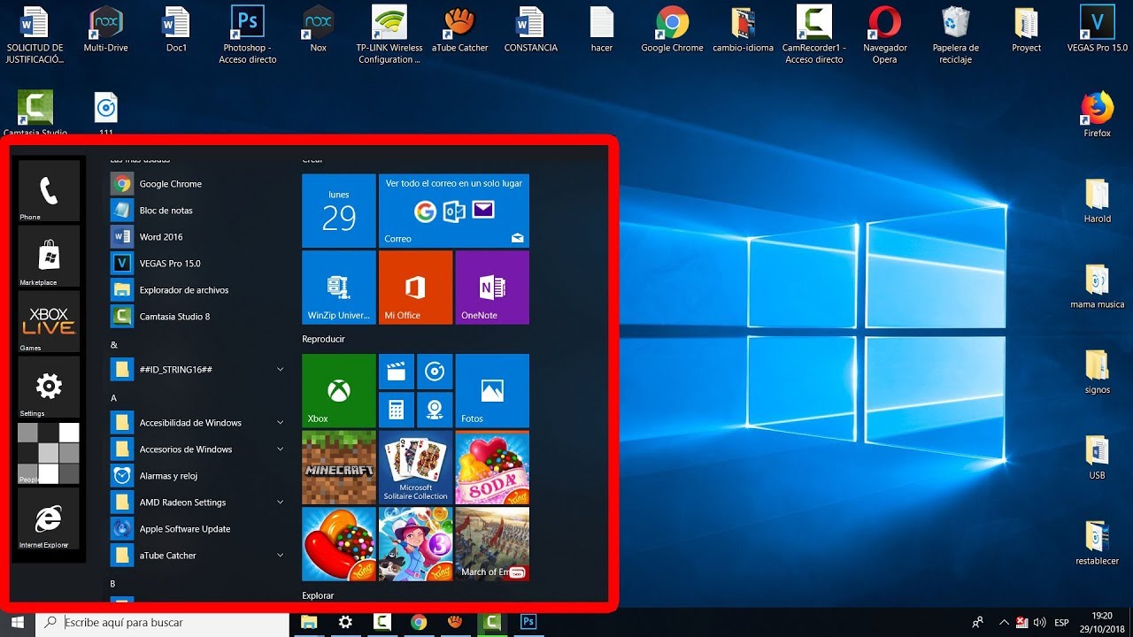 ¿Qué es la pantalla de presentación en Windows 10?