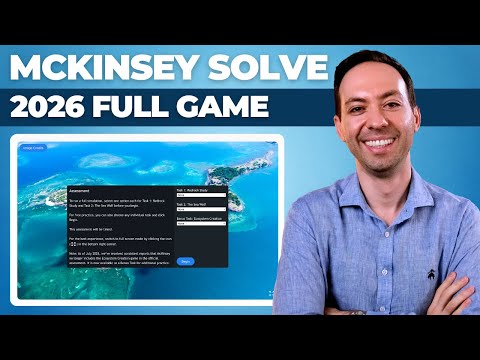 McKinsey Solve 2026: Redrock Study + Sea Wolf Full Walkthrough