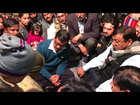 Delhi CM Arvind Kejriwal met the family of Ankit Saxena , Assured Legal and Medical help
