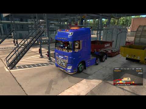 Euro Truck Simulator 2 - Transporting TransformerPK900 from Ancona(Oil Company) to Ancona(Shipyard)