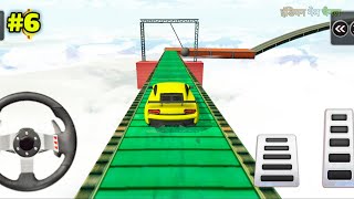 Impossible Car Stunt Driving Game Simulator 3D #6| गाड़ी वाला गेम खेलने वाला | Android Gameplay