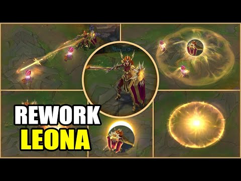 Rework Visual Leona League Of Legends PBE Patch 12.7 (VFX)