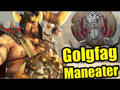 The NEW Ogre Kingdoms Legendary Lord for the Next DLC, Golgfag Maneater, The First Ogre Maneater
