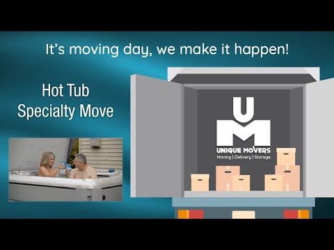 Hot Tub Specialty Move | Unique Movers