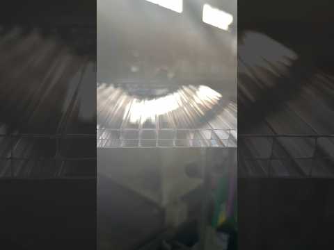 Produção de Chapa Alveolar Parede Tripla de 16mm