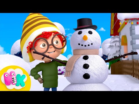 Sněhulák písnička ☃️ Zimní písničky pro děti ❄️ Koledy Vánoční - HeyKids