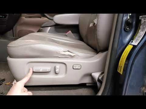 18P1662 - 2005 Toyota Sequoia Limited - Left Driver Side Front Power Seat