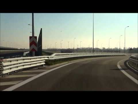 A4 Dębica Rzeszów przejazd 2013-10-31 - otwarta