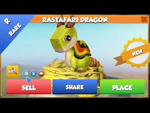 Rastafari Dragon Hatching + Enchantment Battles! - Dragon Mania Legends #447
