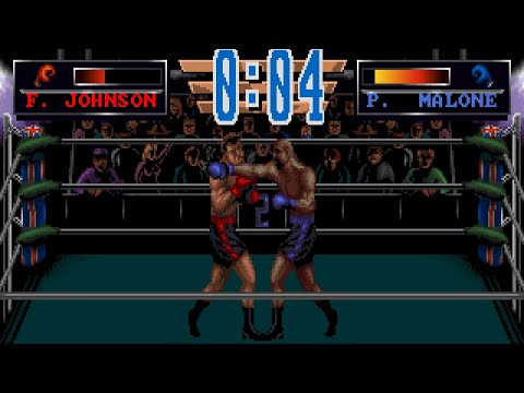 3D World Boxing PC MS-DOS Gameplay