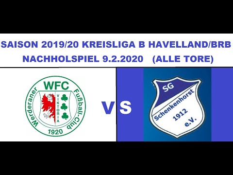 Saison 2019/20 Kreisliga-B Havelland/BRB Nachholspiel WFC II vs. SG  Schenkenhorst 9.2.20[Alle Tore]