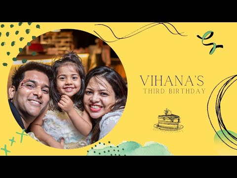 Vihana's Third Birthday Party | Highlights | Kids Birthday Party | Santé Spa Cuisine Koregaon Park