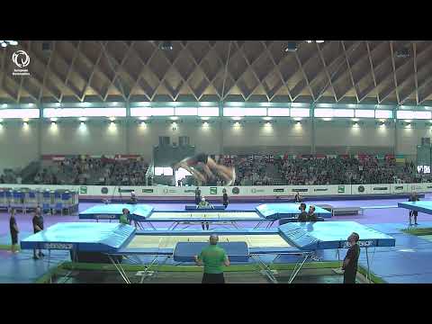 Diogo ABREU & Pedro FERREIRA (POR) - 2022 European silver medallists, Synchronised Trampoline