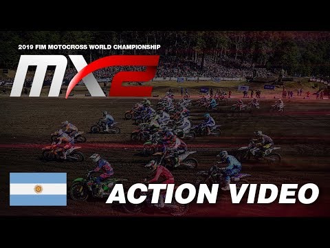Calvin Vlaanderen passes Tom Vialle - MXGP of Patagonia Argentina 2019