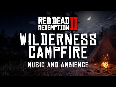 Relaxing Wilderness Campfire | Red Dead Redemption 2 Music & Ambience