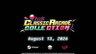 IGS Classic Arcade Collection | Steam Launch Date Trailer