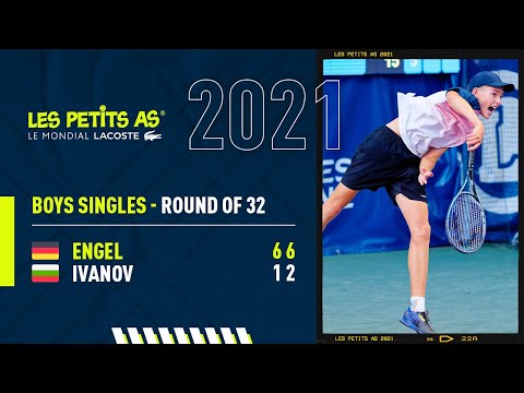 Les Petits As 2021 | Boys Round of 32 | Justin Engel vs. Ivan Ivanov