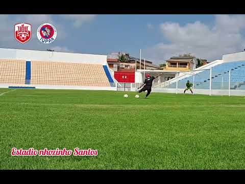 Campeonato Maranhense Série B 2023 timon x tupan wdw. Aquecimento minutos antes do jogo.