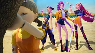 Download lagu KPop Demon Hunters in Squid Game mp3