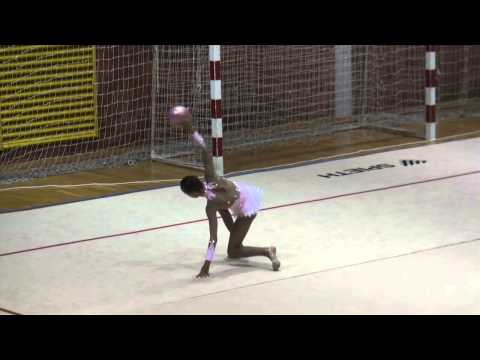 Булгакова Варвара. Мяч. Сборы в Хорватии 2014