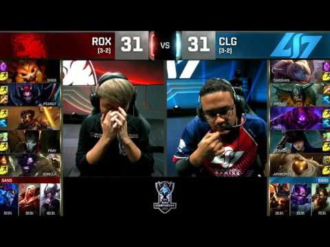 ROX vs CLG | World Championship 2016 | Group Stage | Group A | Day 5