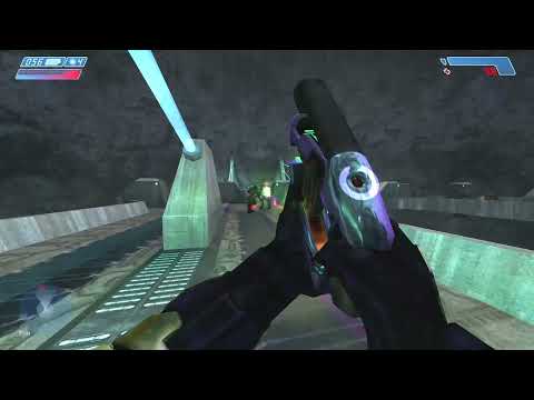 halo ce let's play part 19 this bridge is deadly with one chunk of health